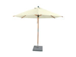 Sombrilla de madera de bambú Bambrella Sirocco