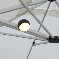 luces colgantes para parasol