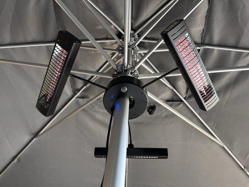 3KW Tri Parasol Heater With Remote Control - Imagen 7