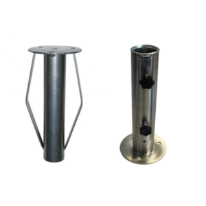 Base empotrada en el suelo