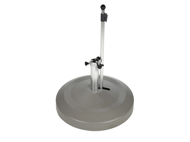 60kg Lift & Roll Base Light Grey with Adjustable Parasol Tube
