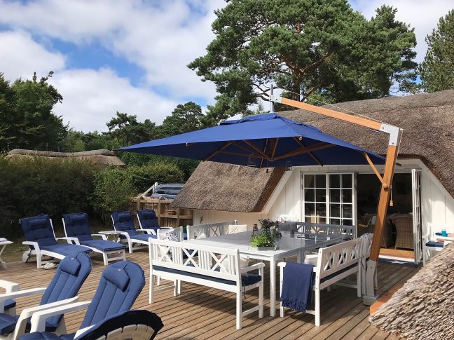 Sombrilla Lateral Bambrella Levante 3x4m